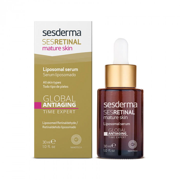 картинка SESRETINAL MATURE SKIN Liposomal serum – Сыворотка «Эксперт времени» липосомальная омолаживающая, 30