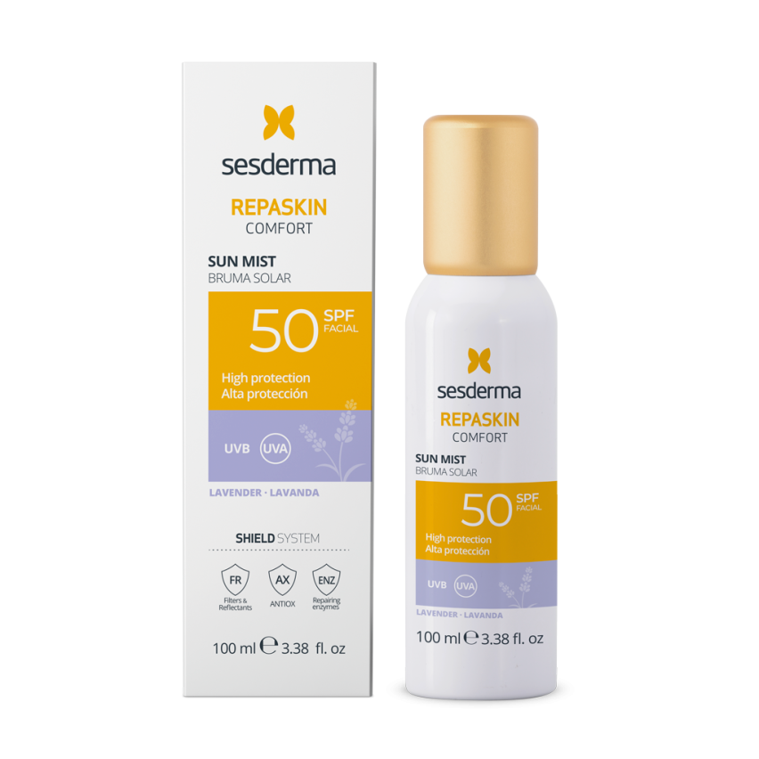 картинка REPASKIN MIST SOLAR LAVANDA – Спрей-мист липосомальный (Лаванда), 100 мл