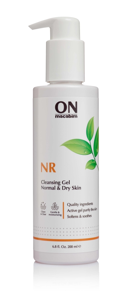 картинка NR- Очищающий гель для нормальной и сухой кожи, 200мл.