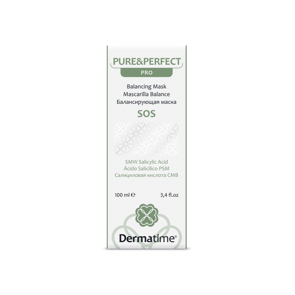 картинка DERMATIME – PURE&PERFECT PRO – BALANCING MASK - БАЛАНСИРУЮЩАЯ МАСКА, 100 мл